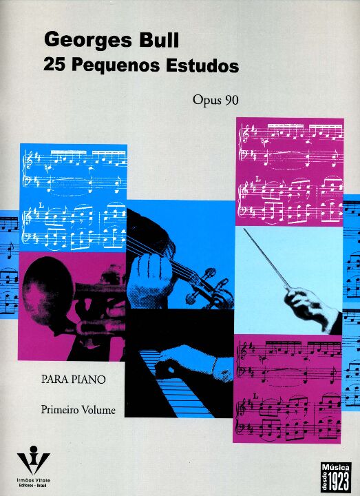 Livro 25 pequenos estudos - Op. 90 - Primeiro volume