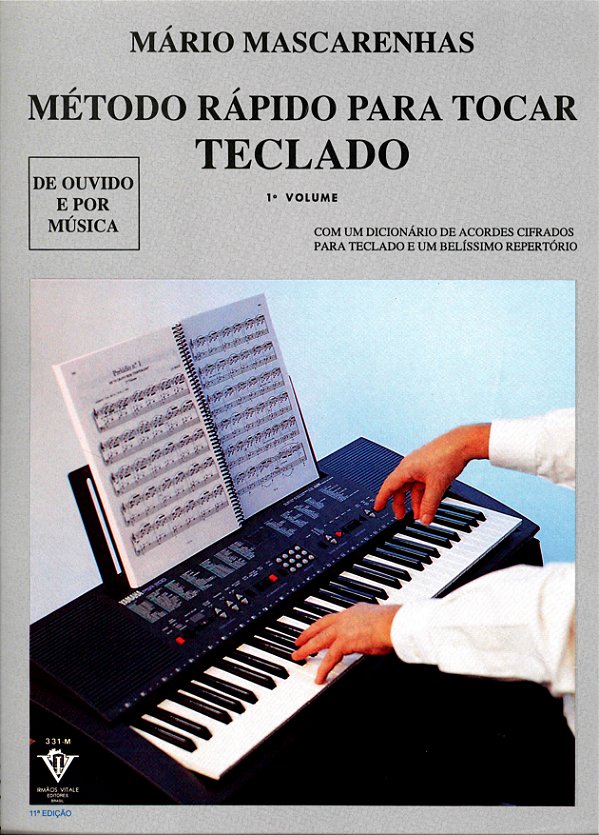 Livro Método rápido para tocar Teclado - Volume 1: Com di...