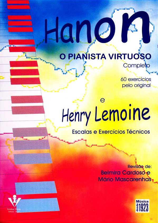Livro O pianista virtuoso: Escalas e exercícios técnicos