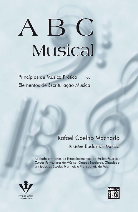 Livro Abc musical - Machado: Princípios de música prática