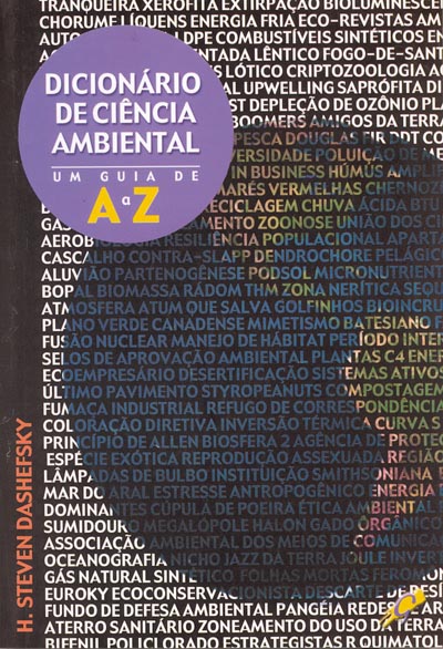 Livro Dicionário de ciência ambiental: um guia de A a Z