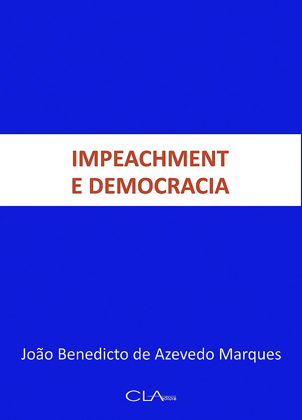 Livro Impeachment e democracia