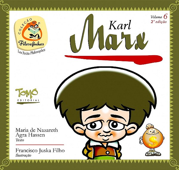 Livro Karl Marx - Coleção Filosofinhos 6