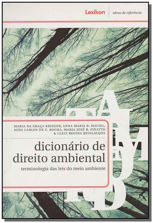 Livro Dicionário De Direito Ambiental