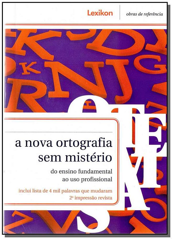 Livro A Nova Ortografia Sem Misterio