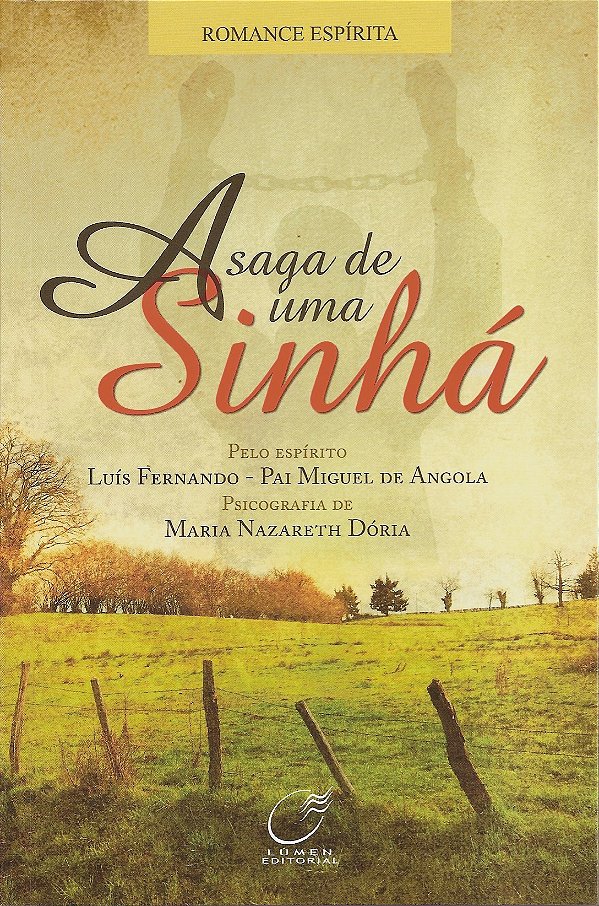 Livro A saga de uma sinhá