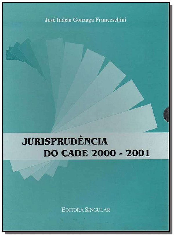 Livro Jurisprudencia Do Cade 2000/2001-Cd