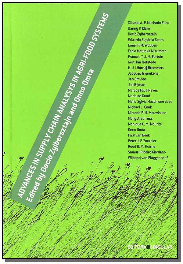 Livro Advances In Supply Chain Analysys In Agri - Food Sy...