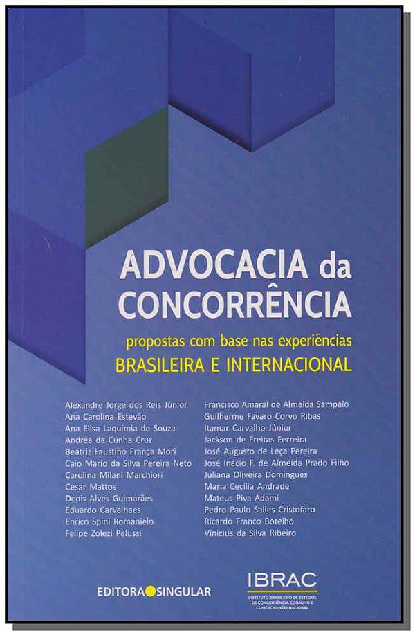 Livro Advocacia Da Concorrencia