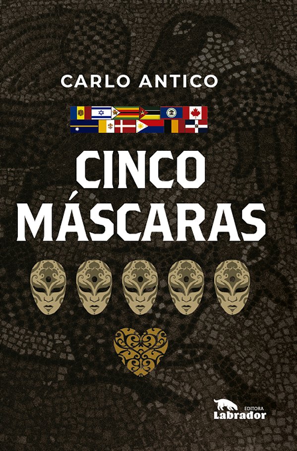Livro Cinco máscaras
