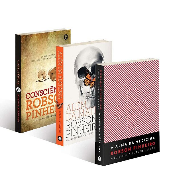 Livro Kit Saude E Mediunidade - Robson Pinheiro