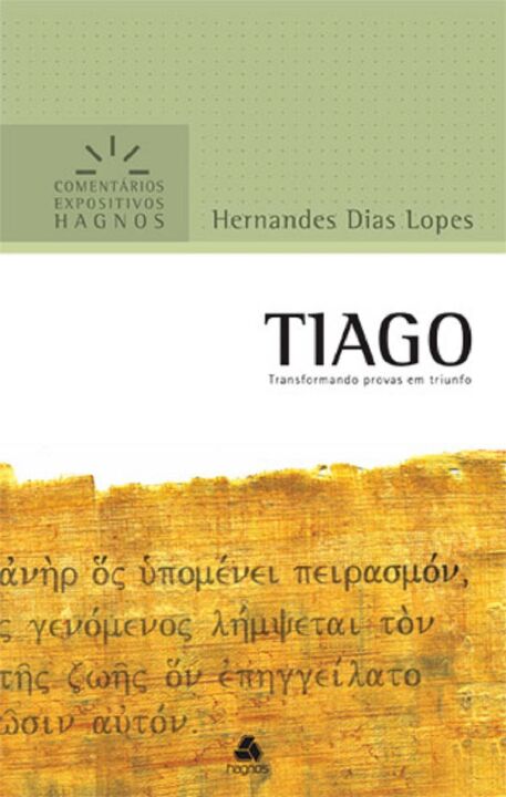 Livro Tiago - Comentários Expositivos Hagnos: Transforman...