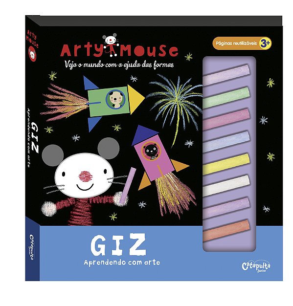 Livro Arty mouse: giz - Aprendendo com arte