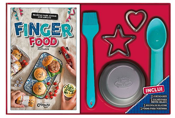 Livro Finger Food: receitas para dividir com amigos