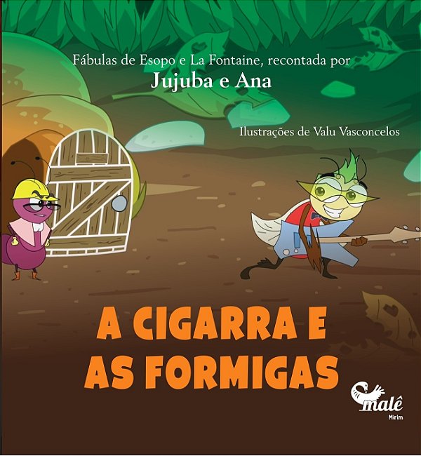 Livro A Cigarra E As Formigas