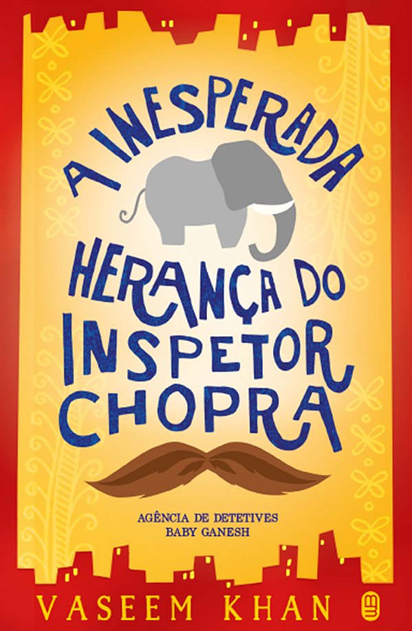 Livro A inesperada herança do inspetor Chopra