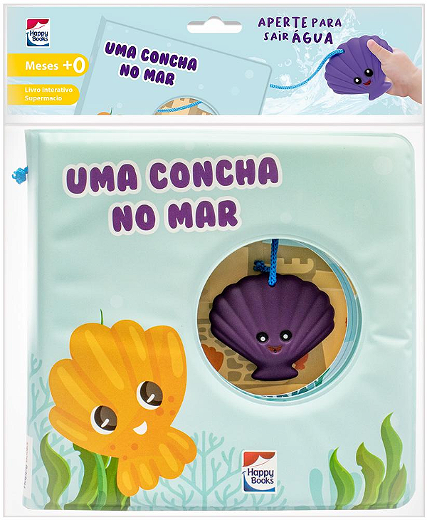 Livro Uma concha no mar