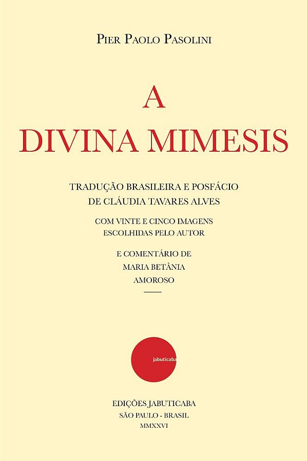 Livro A Divina Mimesis