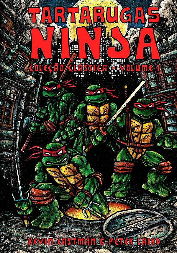 Livro Tartarugas Ninja: Coleção Clássica - Vol. 01