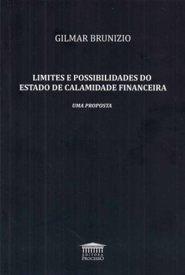 Livro Limites e possibilidades do estado de calamidade fi...