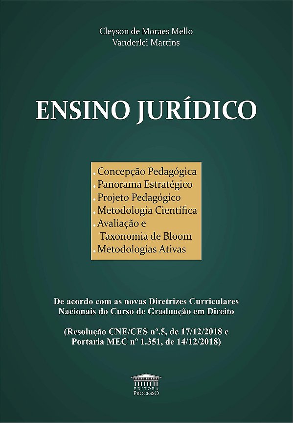 Livro Ensino jurídico