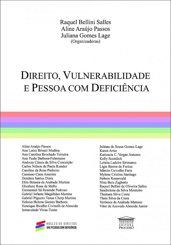 Livro Direito, vulnerabilidade e pessoa com deficiência