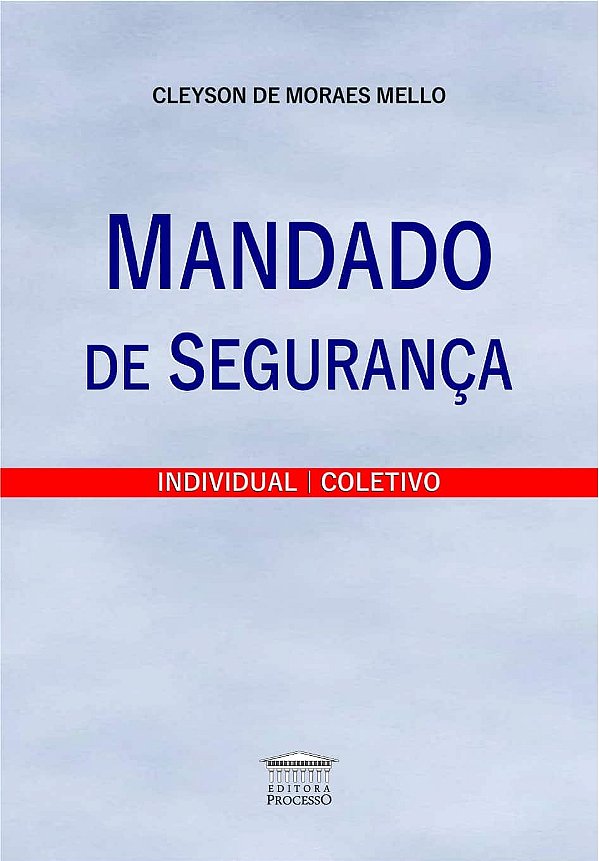 Livro Mandado de segurança