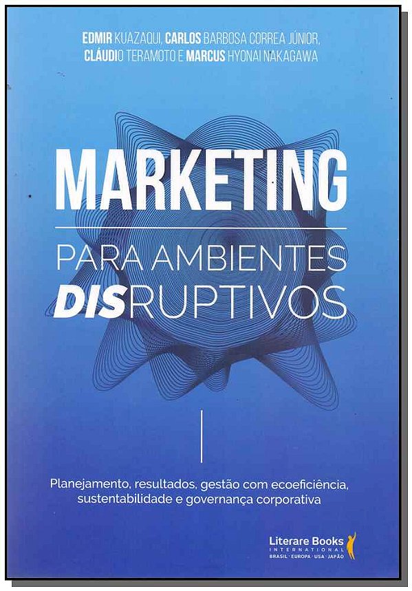 Livro Marketing para ambientes disruptivos