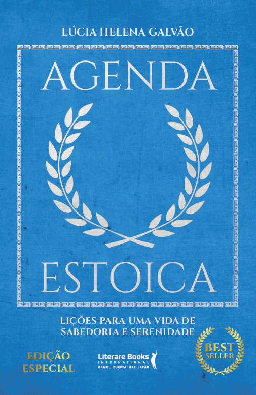 Livro Agenda Estoica: Lições para uma vida de sabedoria e seren...