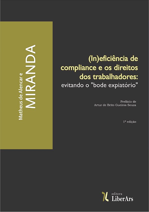 Livro (In)Eficiência De Compliance E Os Direitos Dos Trab...