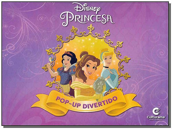Livro Disney Pop Up - Princesas