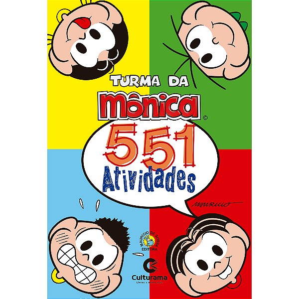 551 Atividades - Turma da Mônica