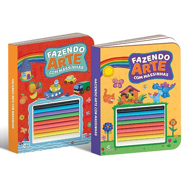 Livro Fazendo Arte Com Massinhas Sortido 2 Capas