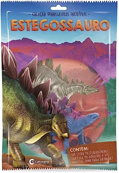 Livro Dinossauros Incriveis - Miniatura Braquiossauro