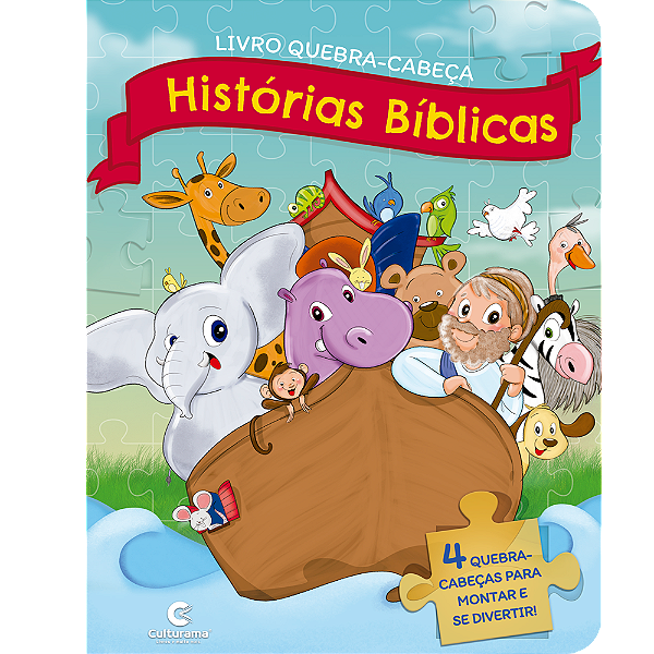 Livro LER E BRINCAR - HISTORIAS BIBLICAS