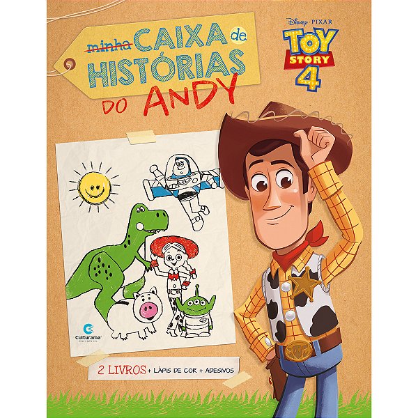 Livro MINHA CAIXA DE HISTORIAS TOY STORY 4