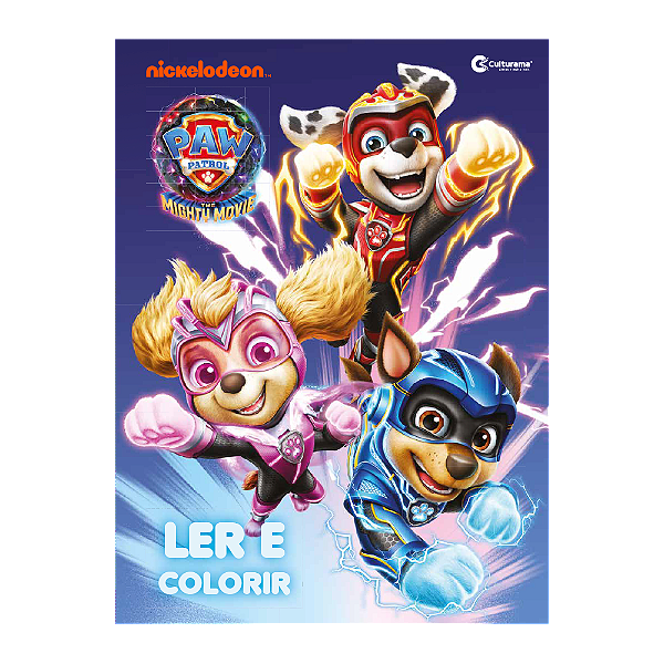 Livro Ler E Colorir Patrulha Canina - Um Filme Superpoderoso