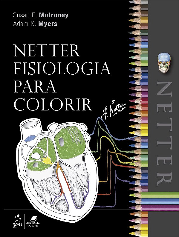 Livro Netter Fisiologia para colorir