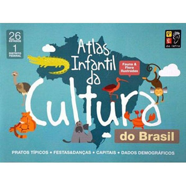 Livro Atlas Infantil Da Cultura Do Brasil