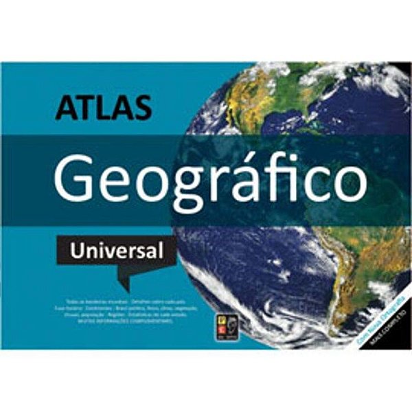 Livro Atlas Geográfico Universal