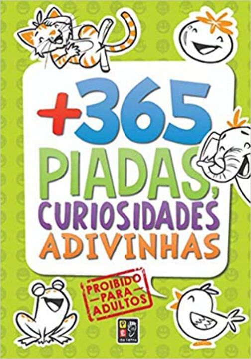 Livro 365 Piadas, Curiosidades E Adivinhas - Vol. 02