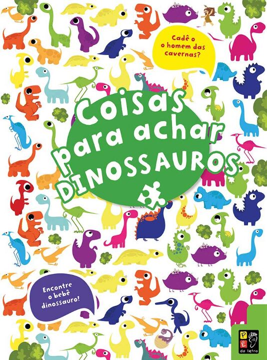 Livro Coisas Para Achar - Dinossauros
