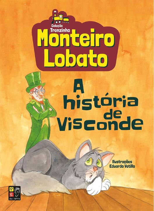 Livro Monteiro Lobato - A História De Visconde (Trenzinh