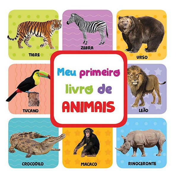 Livro Meu Primeiro Livro De - Animais
