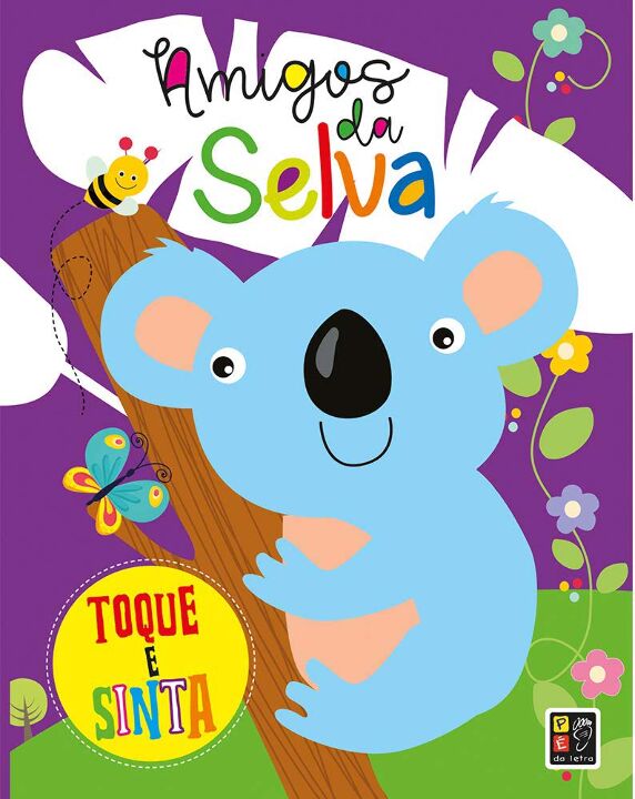 Livro Toque  E Sinta Amigos Da Selva