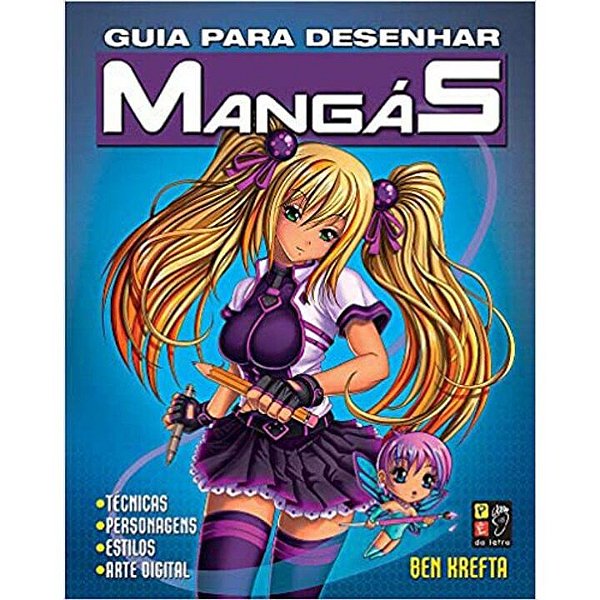 Livro Guia Para Desenhar Mangás