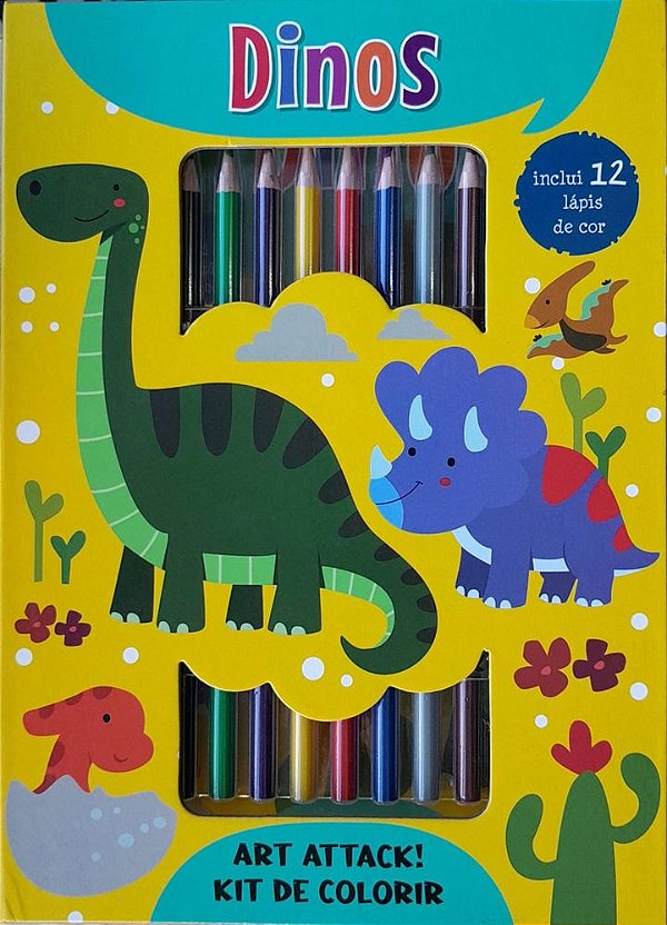 Livro Art Attack - Dinos
