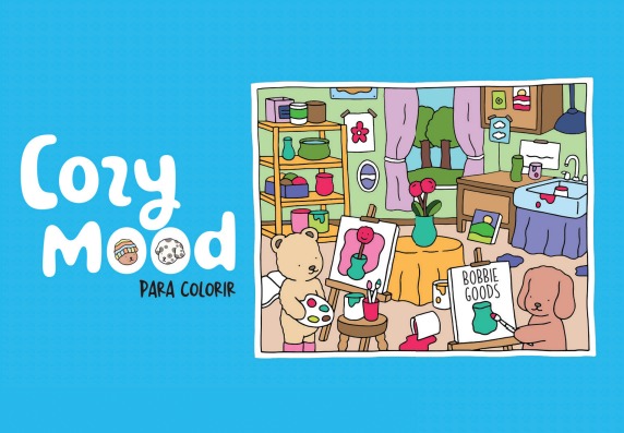 Livro Cozy Mood - Azul
