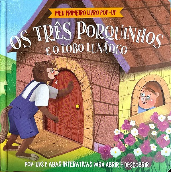 Livro Meu Primeiro Livro Pop-Up - Os Tres Porquinhos