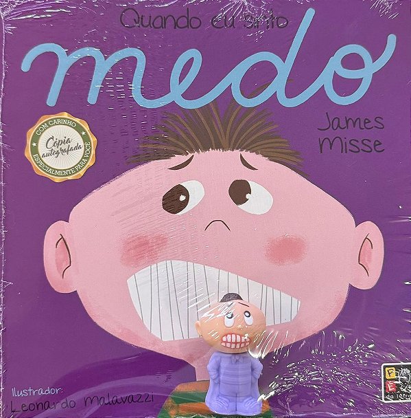 Livro Quando Eu Sinto - Medo - Pocket Com Ponteira